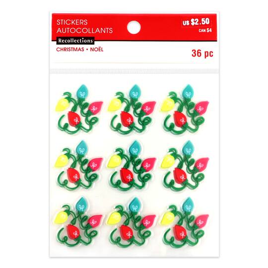 Shop For The Christmas Lights Clear Stickers By Recollections™ At Christmas Lights Clear Stickers By Recollections™ - Shop For The Christmas Lights Clear Stickers By Recollections™ At